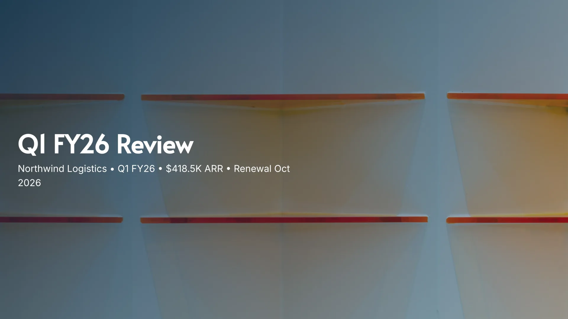 Customer success QBR